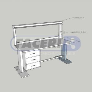 Diseño de Mesones de Acero Inoxidable